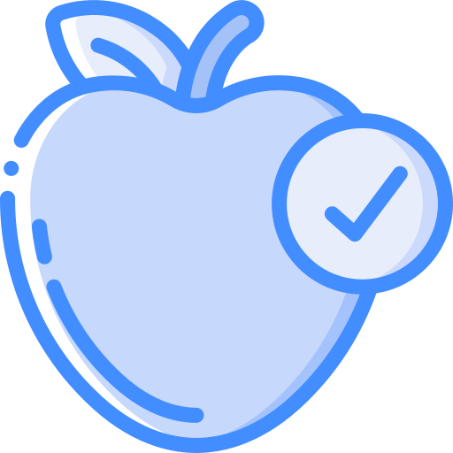 fruit Basic Miscellany Blue icoon