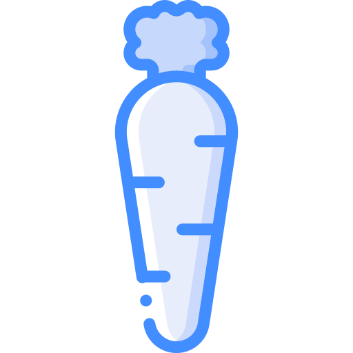 zanahoria Basic Miscellany Blue icono