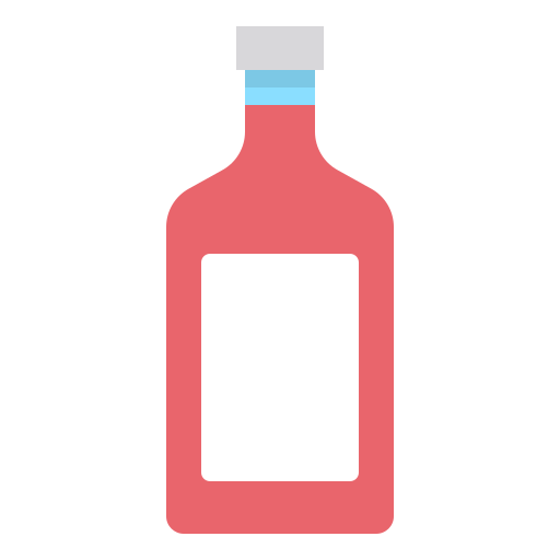 alkohol Payungkead Flat ikona