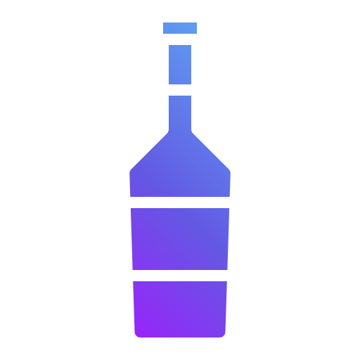 Бутылка Generic gradient outline иконка