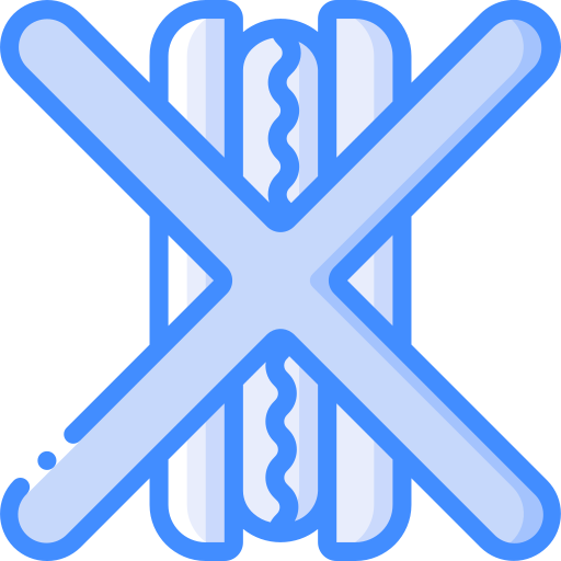 Hotdog Basic Miscellany Blue icon