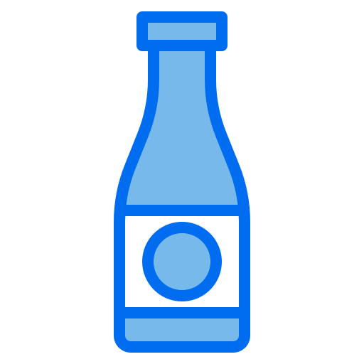 garrafa Payungkead Blue Ícone