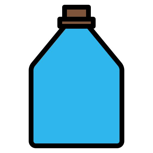 Bottle Payungkead Lineal Color icon