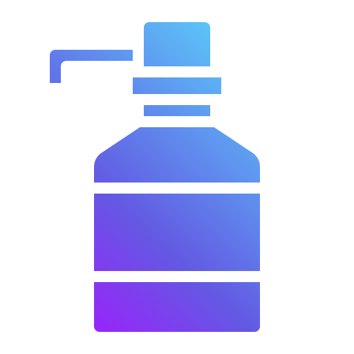zeep fles Generic gradient outline icoon