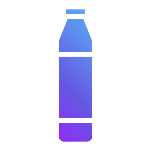 bottiglia Generic gradient outline icona