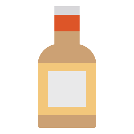 Bottle Payungkead Flat icon