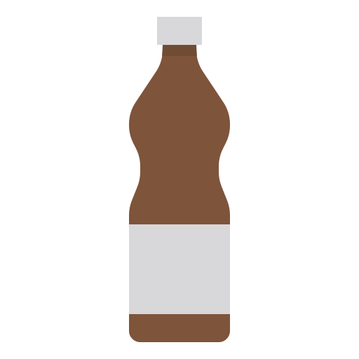 plastic fles Payungkead Flat icoon