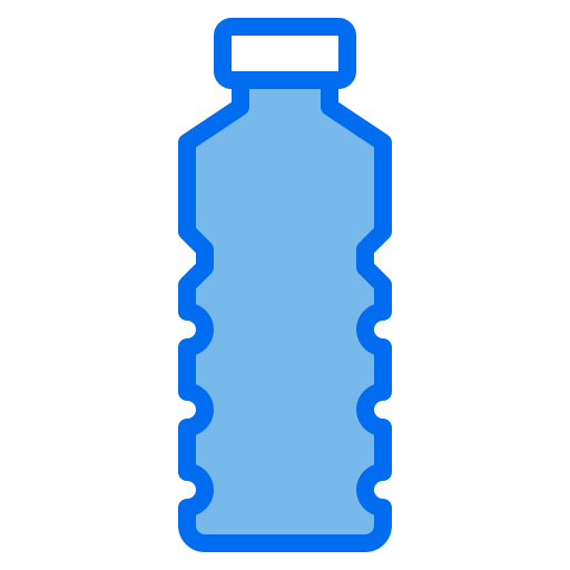 Plastic bottle Payungkead Blue icon