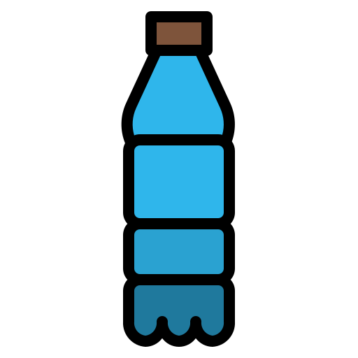 botella de plástico Payungkead Lineal Color icono