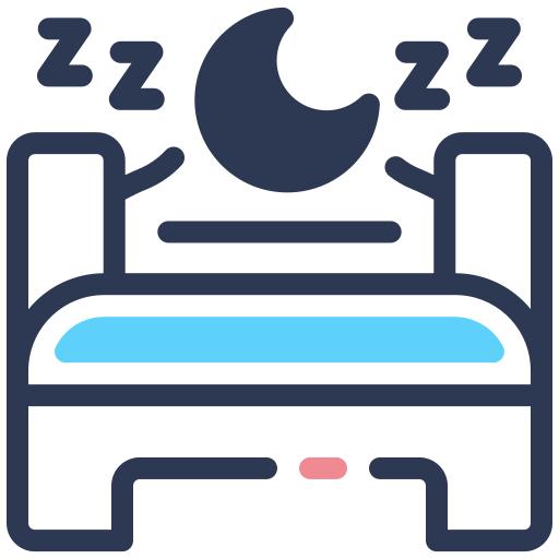 dormir Generic color lineal-color icono