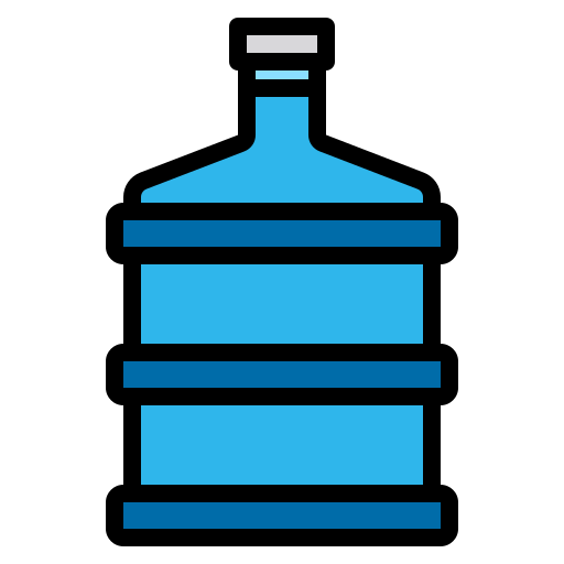 бутылка с водой Payungkead Lineal Color иконка
