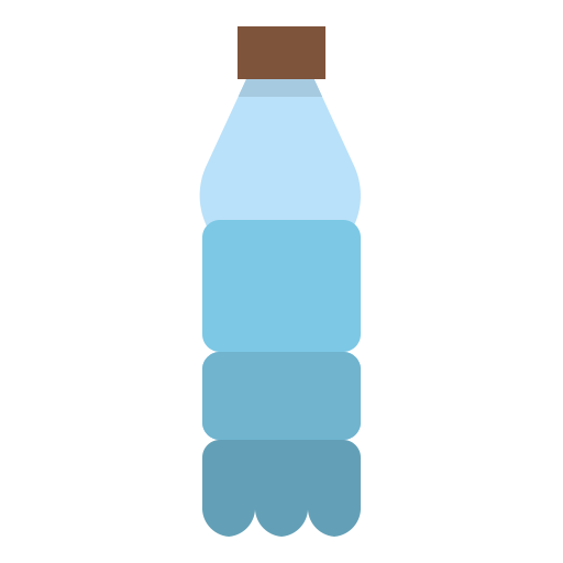 plastikowa butelka Payungkead Flat ikona