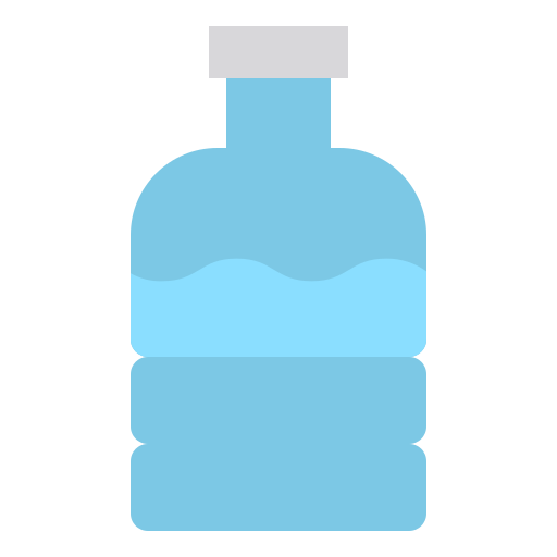 Water bottle Payungkead Flat icon