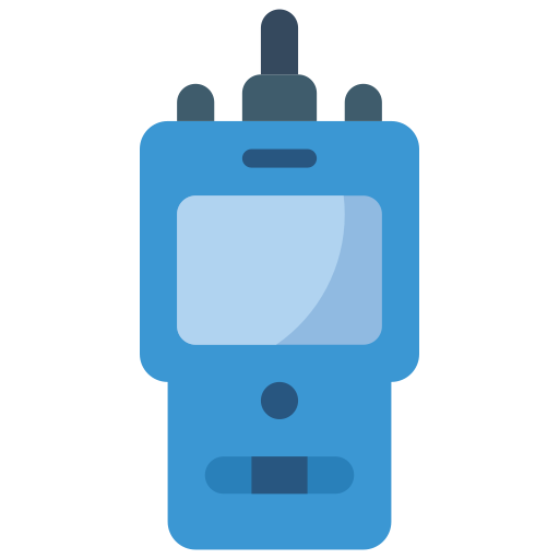 walkie-talkie Basic Miscellany Flat icono
