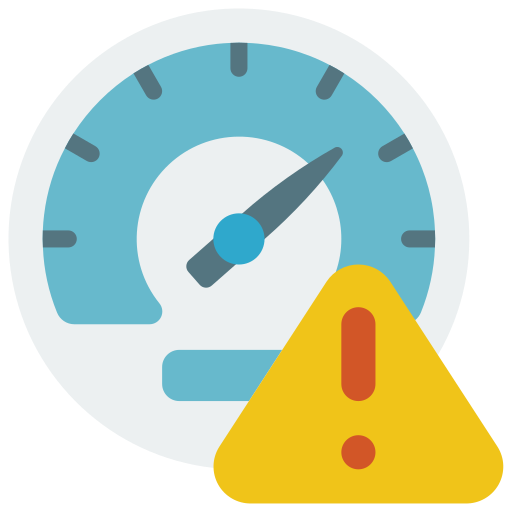 Speedometer Basic Miscellany Flat icon