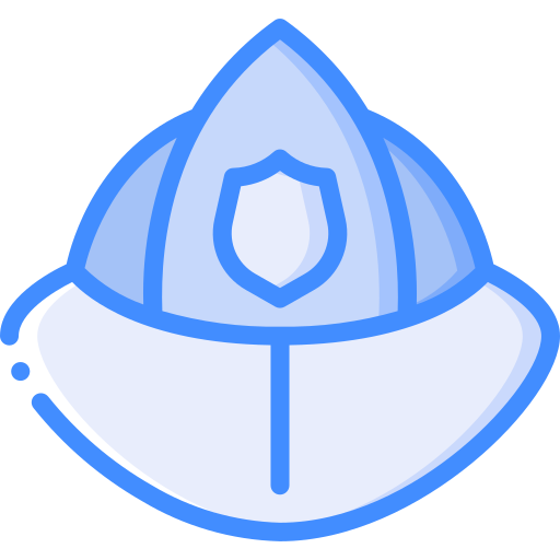 feuerwehrhelm Basic Miscellany Blue icon