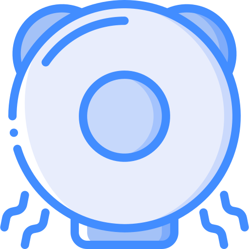 Alarm Basic Miscellany Blue icon