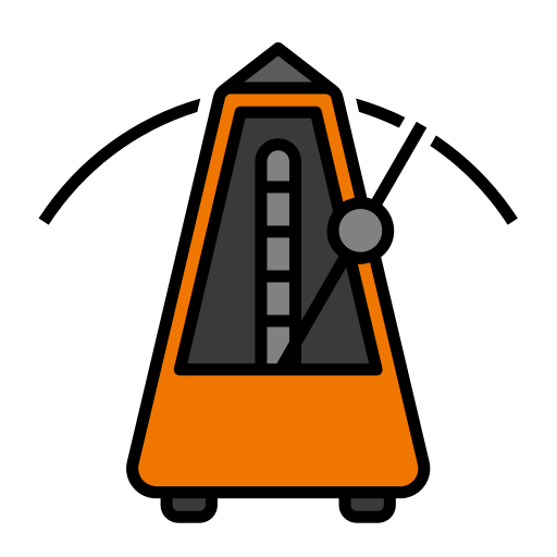 Metronome Generic color outline icon