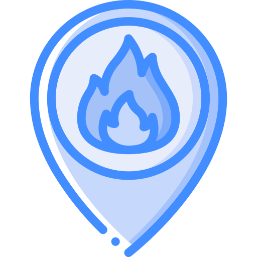 lokalizacja Basic Miscellany Blue ikona