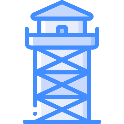 torre Basic Miscellany Blue Ícone
