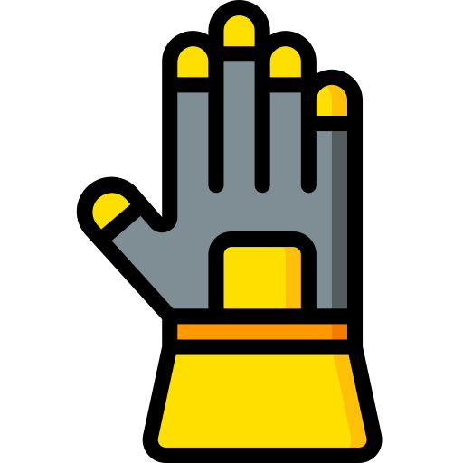 Glove Basic Miscellany Lineal Color icon