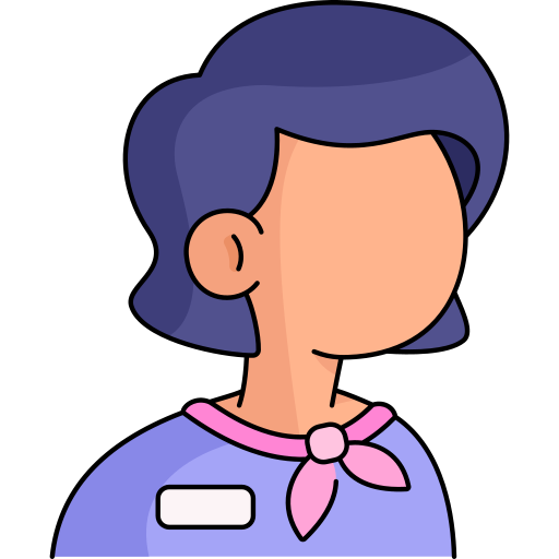 stewardess Generic color outline icon