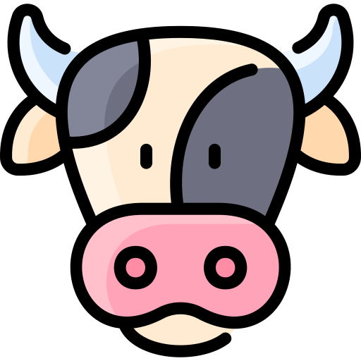 Cow Vitaliy Gorbachev Lineal Color icon
