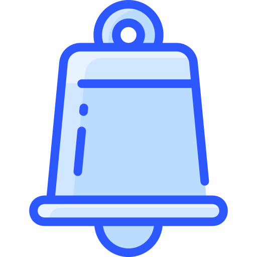 Cow bell Vitaliy Gorbachev Blue icon