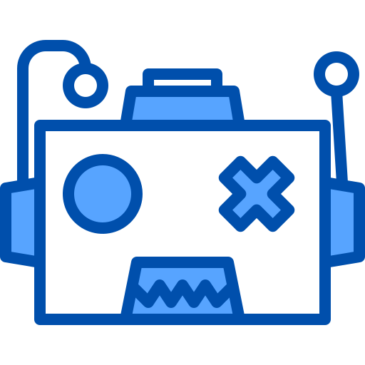 robot xnimrodx Blue icono