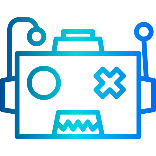 robot xnimrodx Lineal Gradient icona