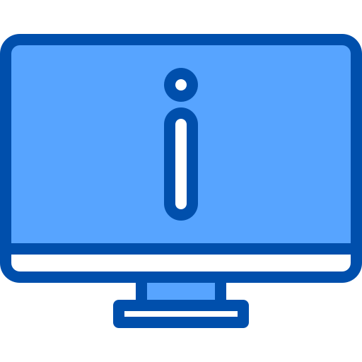 Information xnimrodx Blue icon