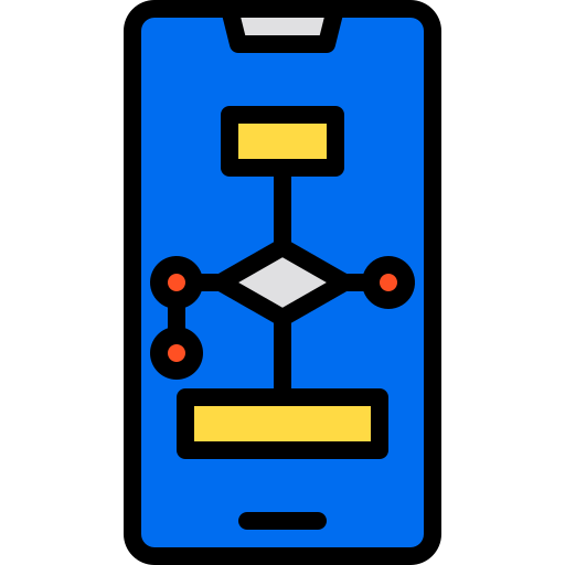 Блок-схема xnimrodx Lineal Color иконка