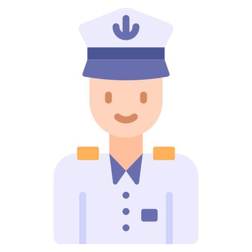 Captain Good Ware Flat icon