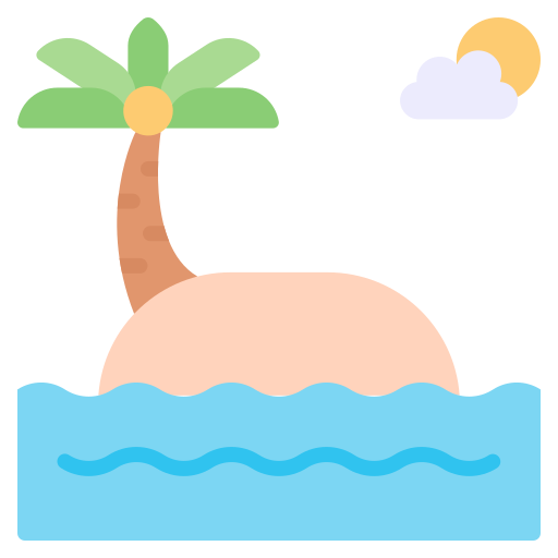 Island Good Ware Flat icon