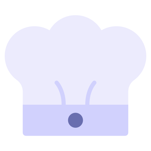 sombrero de cocinero Good Ware Flat icono