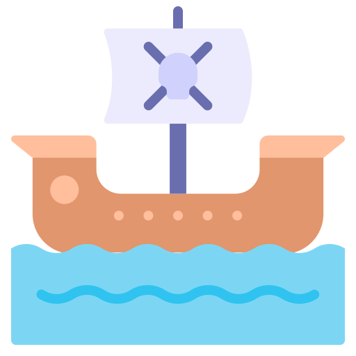 海賊船 Good Ware Flat icon