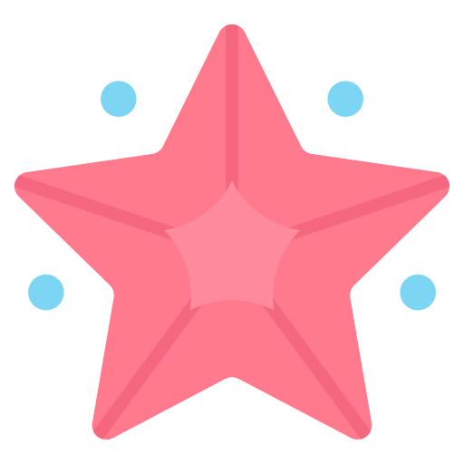 Starfish Good Ware Flat icon