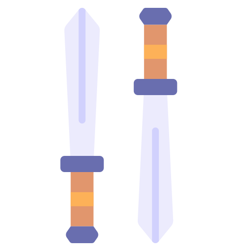 Swords Good Ware Flat icon