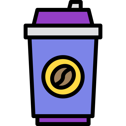 filiżanka kawy xnimrodx Lineal Color ikona