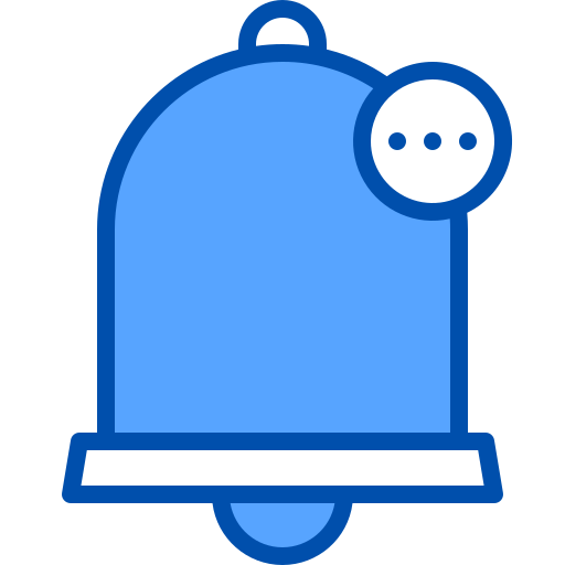 campanello di notifica xnimrodx Blue icona