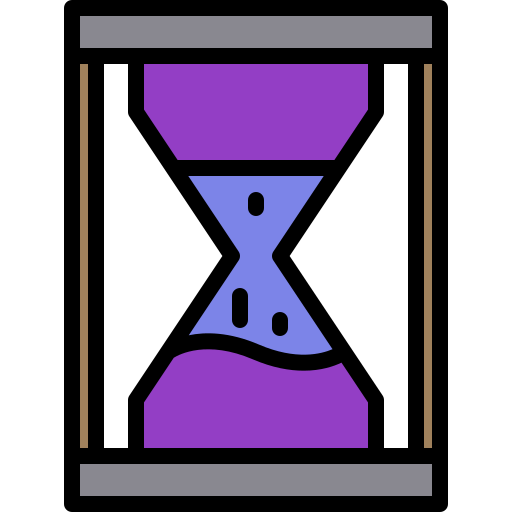 reloj de arena xnimrodx Lineal Color icono