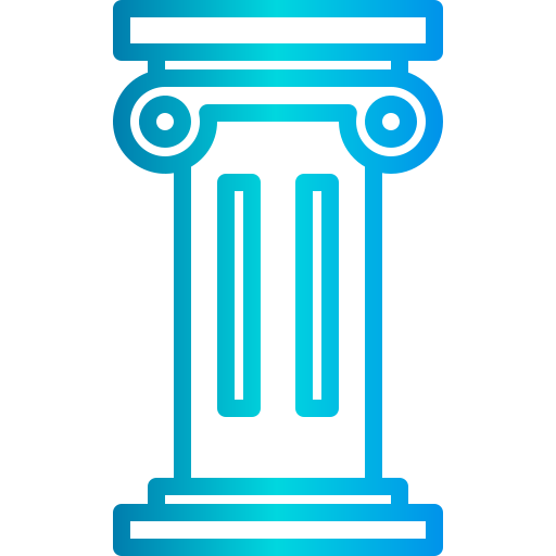 Column xnimrodx Lineal Gradient icon