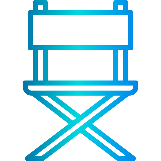 silla de director xnimrodx Lineal Gradient icono