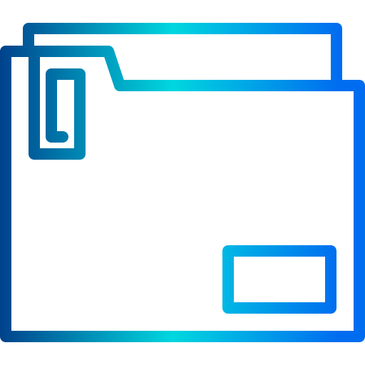 Folders xnimrodx Lineal Gradient icon