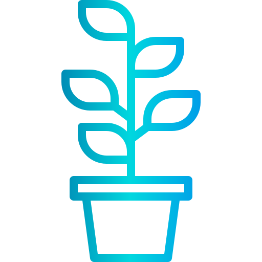 Plant pot xnimrodx Lineal Gradient icon