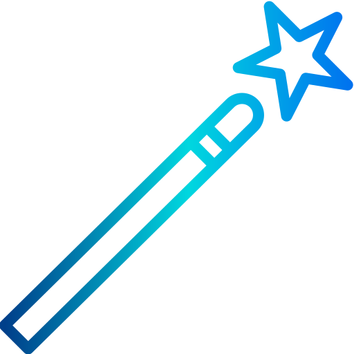 Magic wand xnimrodx Lineal Gradient icon