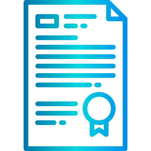 documento xnimrodx Lineal Gradient icono