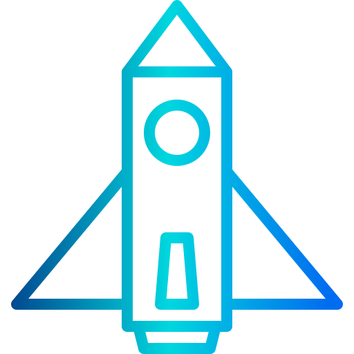 Rocket xnimrodx Lineal Gradient icon