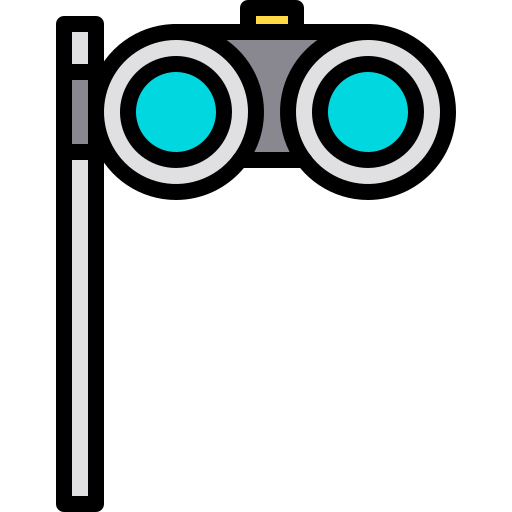 binocolo xnimrodx Lineal Color icona