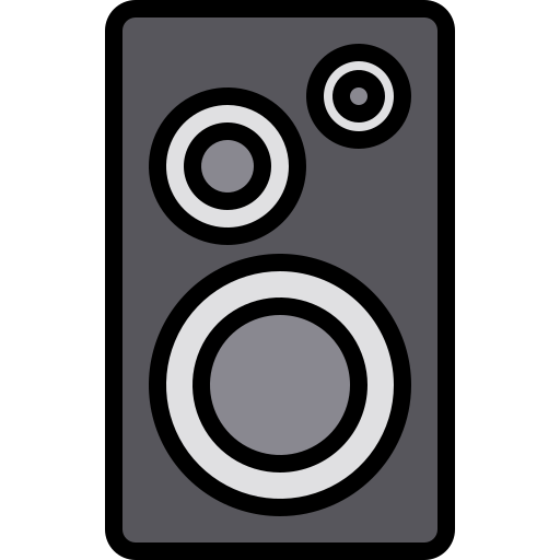스피커 xnimrodx Lineal Color icon